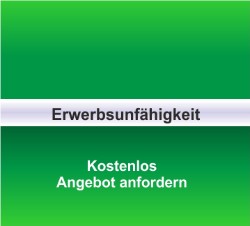 Hier Angebot für eine Erwerbsunfähigkeitsversicherung anfordern